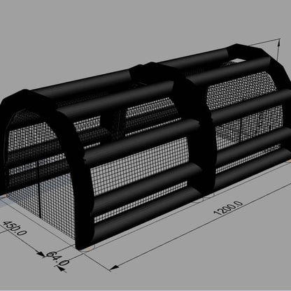 40ft Inflatable Baseball Batting Cage