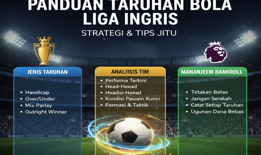 Panduan Taruhan Bola Liga Inggris